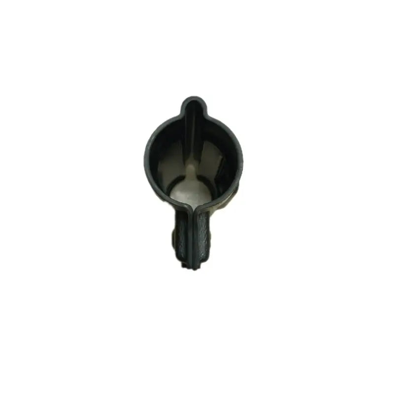 Black plastic funnel with spout for 1’’ Flashlight Holder for first responders