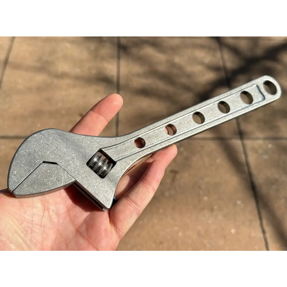 12 Inch - Titanium Adjustable Wrench - ( NSN Pending ) - Chief Miller Apparel