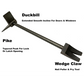 12" XL Ti Hooligan Forced Entry Tool - Titanium - Chief Miller Apparel