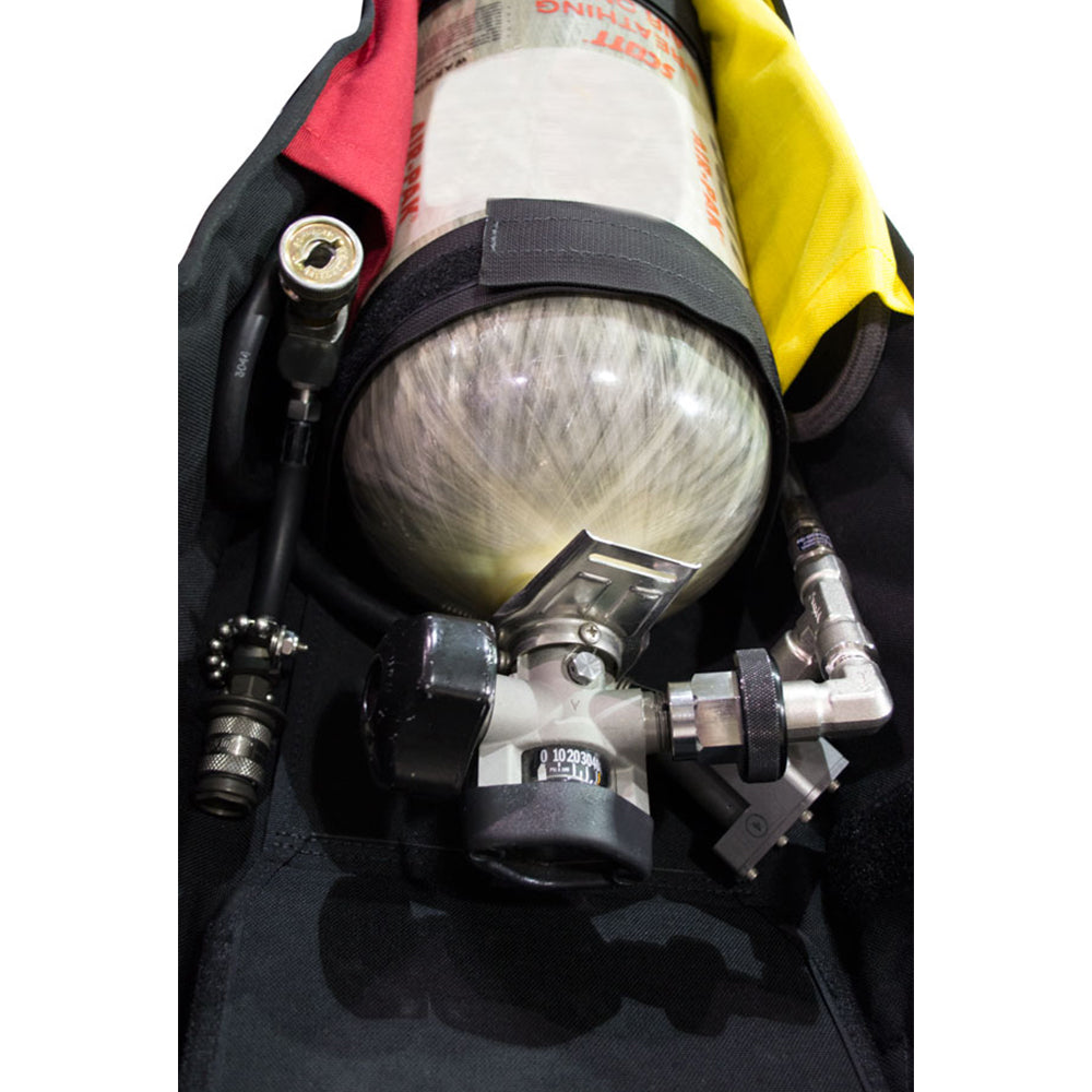 Close-up of FDTN RIT Entry Bag showcasing durable 1000 denier nylon material.