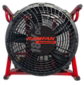 18V EX50Li 1hp Brushless PPV Fan - This lightweight portable ventilation fan integrates with commercial battery systems for optimal airflow and ease of use during operations.