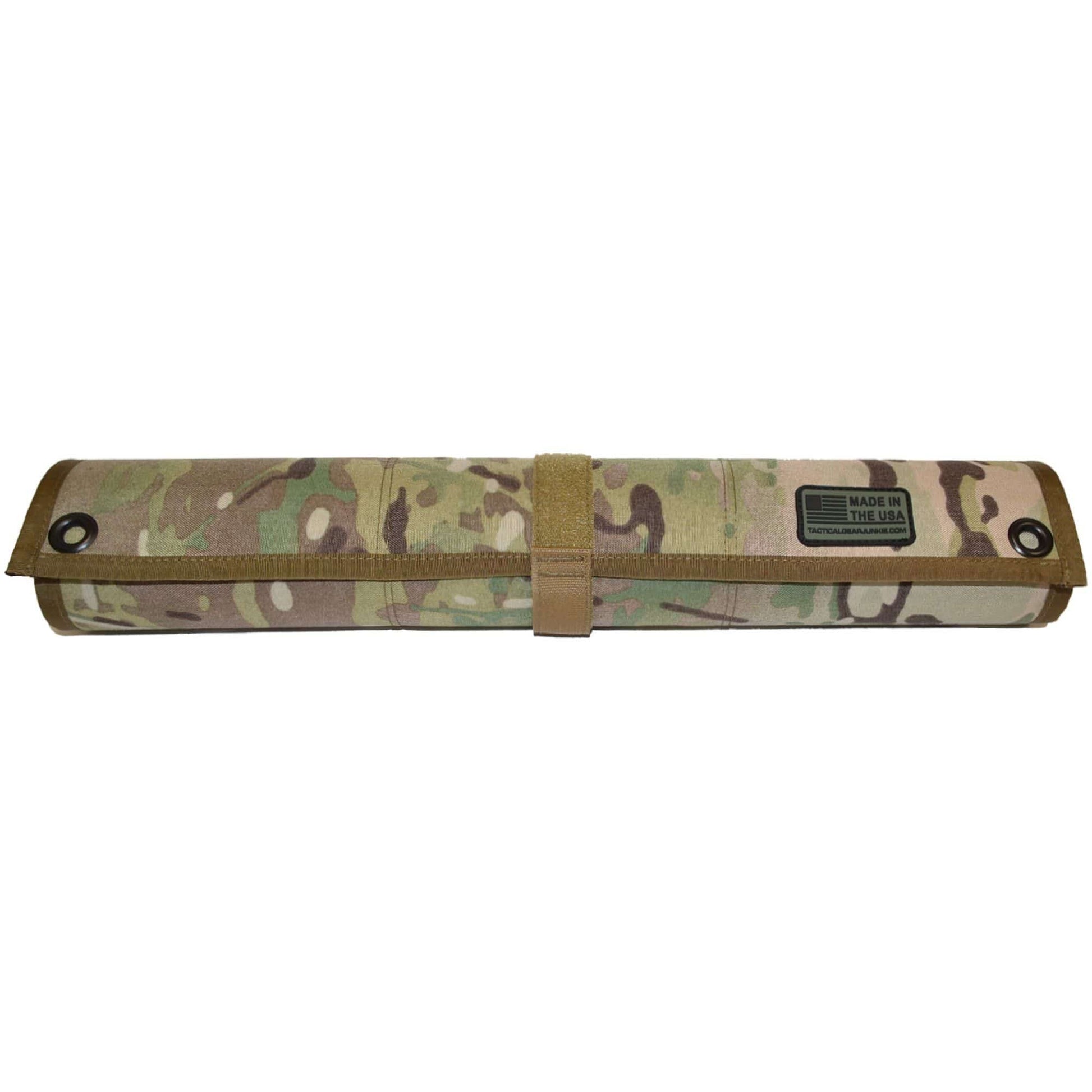 Side view of the Tactical Patch Mat demonstrating its thickness and construction.