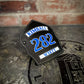 Traditional Panel Shield (1-1 Panel) Leather Helmet Front