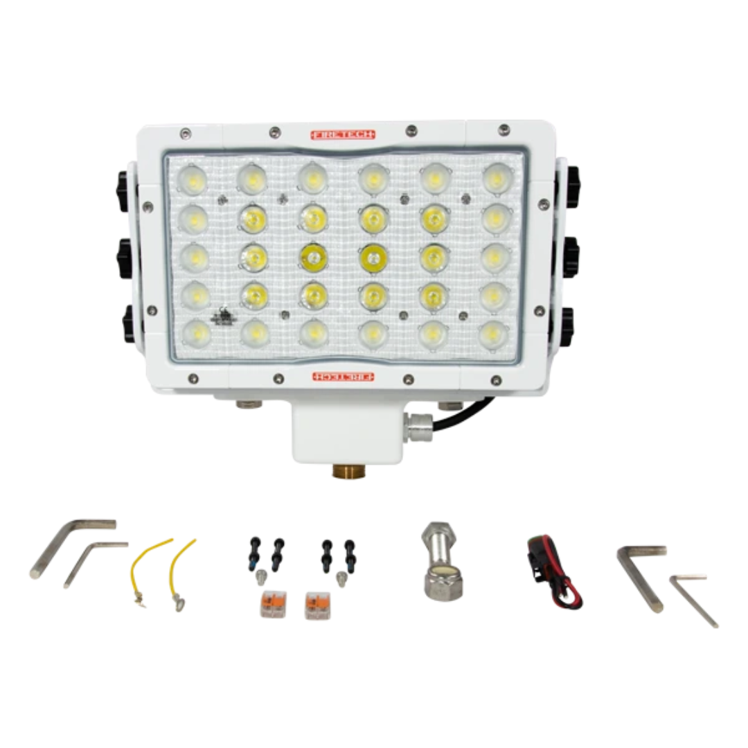 FireTech 28,000 Lumen Pole-Mounted LED Scene Light