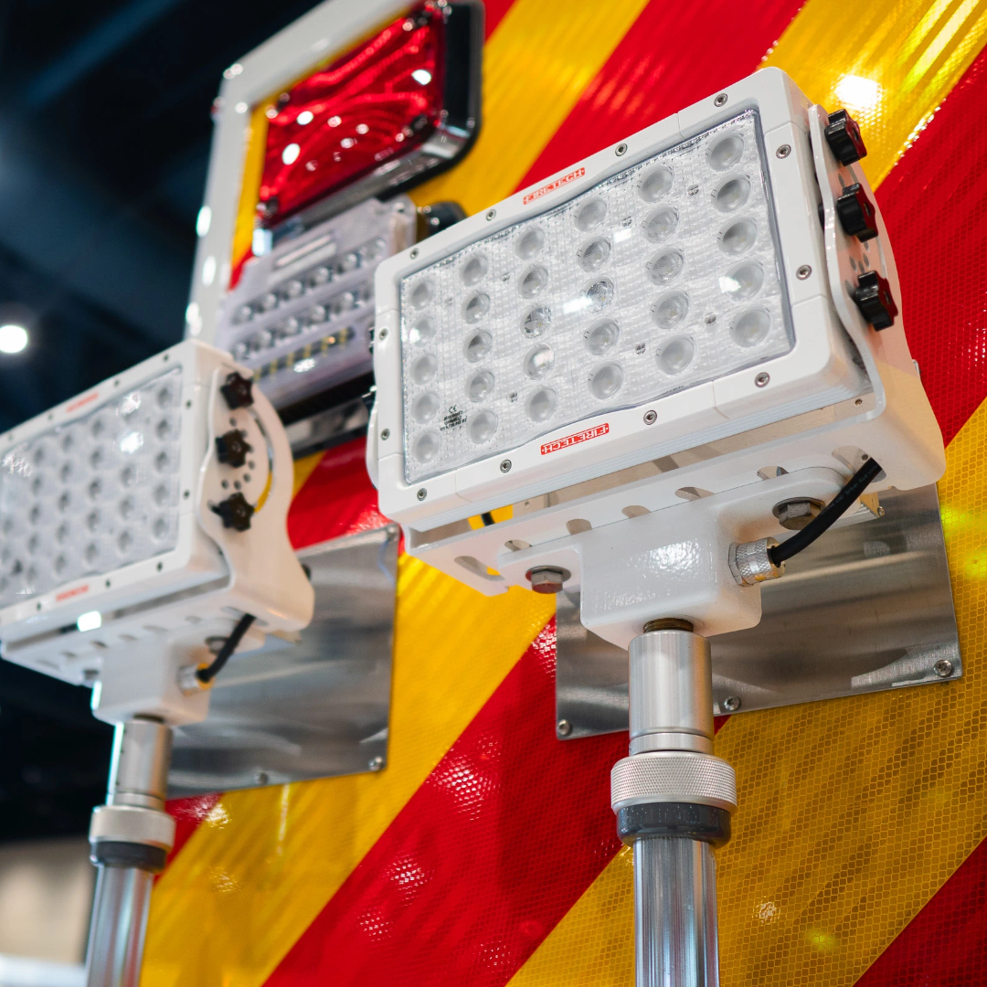 FireTech 28,000 Lumen Pole-Mounted LED Scene Light