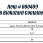 "2 Gallon" Biohazard Sharps Containers (24 Containers)