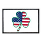 3 Leaf Clover - US Flag - Patch - Patch