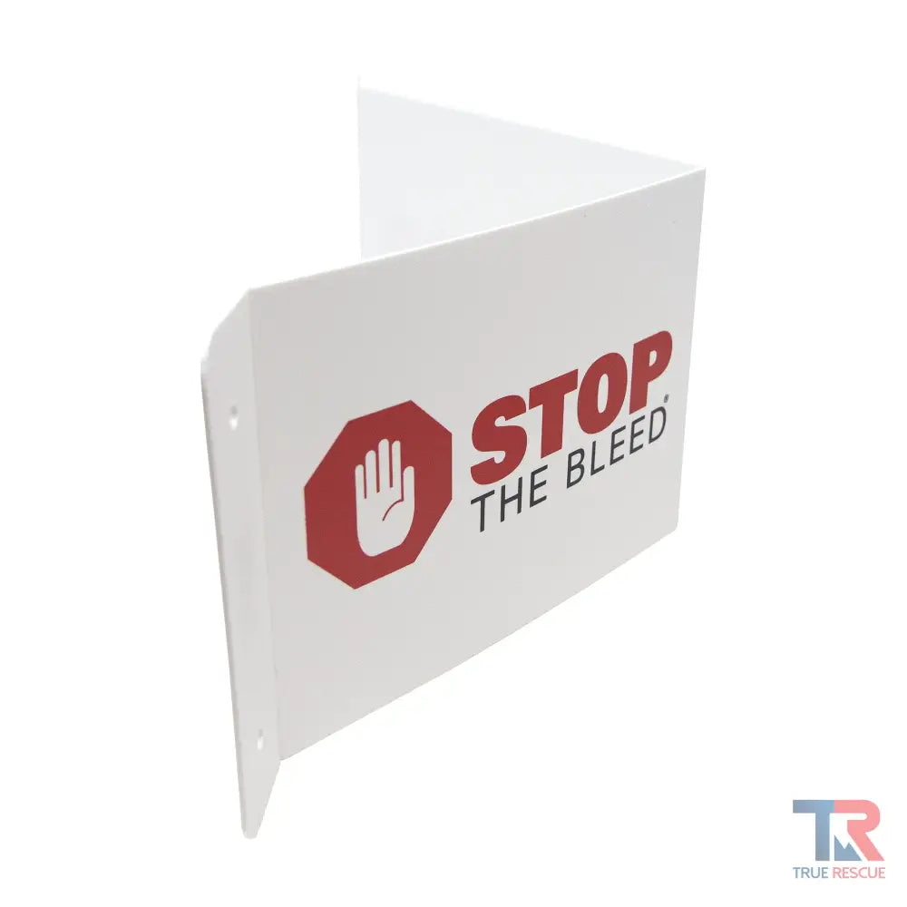 3-Way STOP THE BLEED Flexible 3D Wall Sign - Bleeding Control Sign