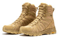 Botas Pro Sand 8 Inch Waterproof Tactical Boots by Rock Rooster Footwear, featuring VIBRAM® Traction Lug Outsole for enhanced grip and stability.