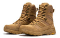 Botas Pro Sand 8 Inch Waterproof Tactical Boots with VIBRAM® Traction Lug Outsole BP22810 featuring the waterproof H2O-Tex membrane design.