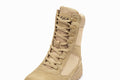 Slip resistant rubber sole of Botas Pro Sand Men's 8 inch Side Zipper Military Tactical Boots BP701 designed for ultimate grip and stability.