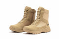 Botas Pro Sand Men's 8 inch Side Zipper Military Tactical Boots BP701 featuring durable suede leather design.