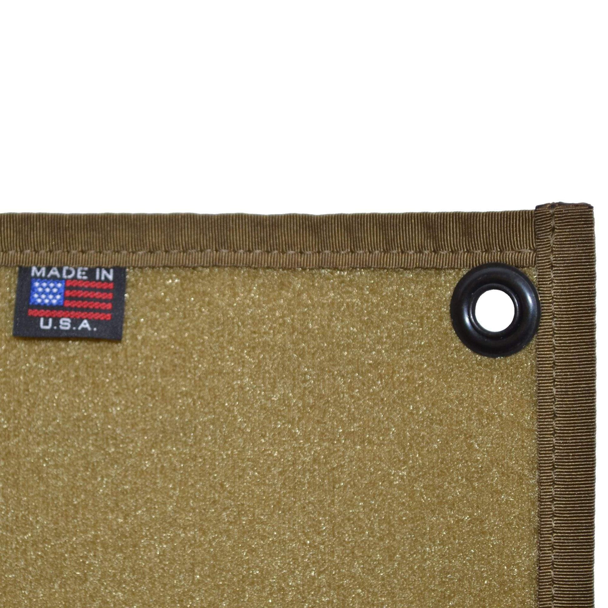 Prominent display of Tactical Patch Mat on a wall, highlighting aesthetic appeal.