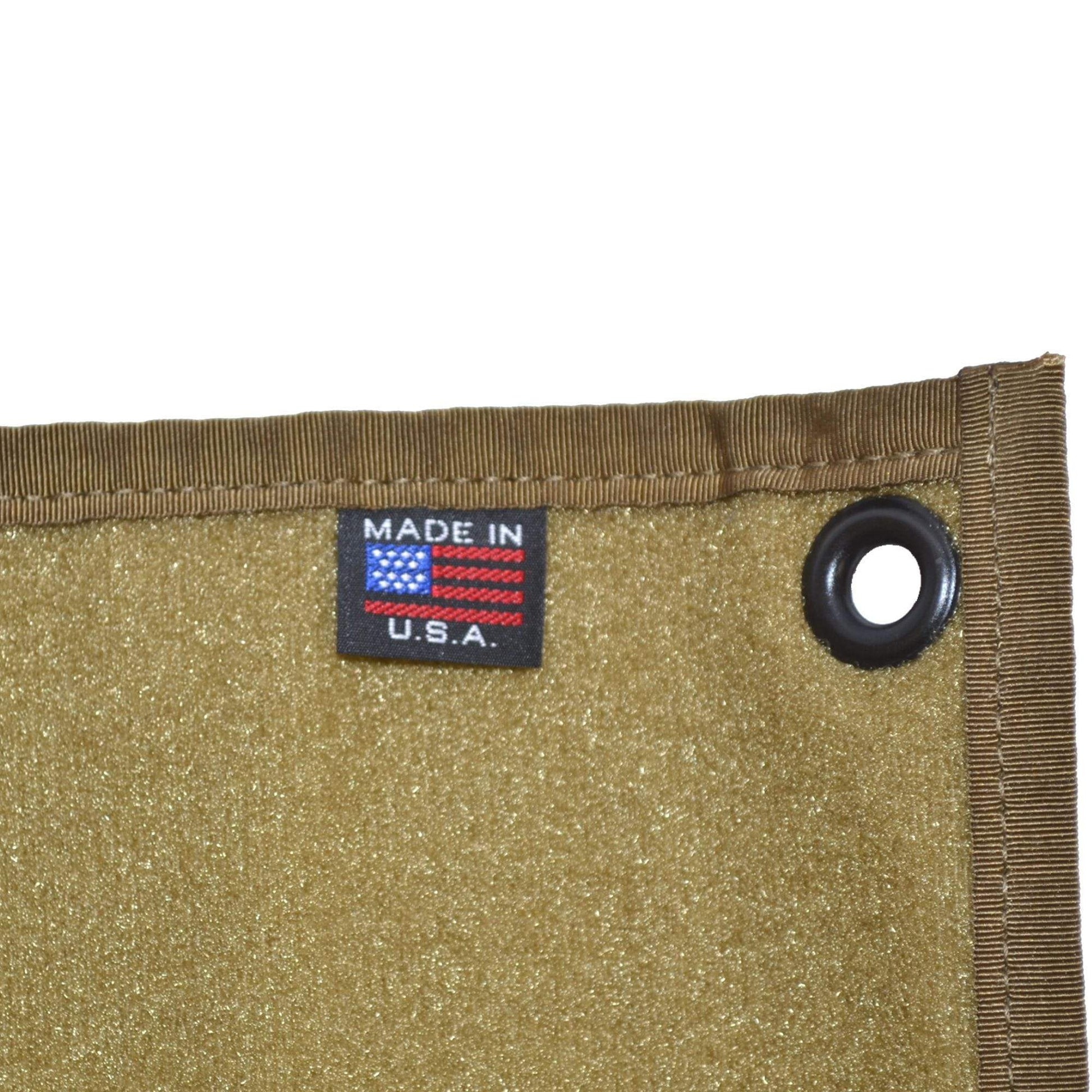 Tactical Patch Mat showing grommet features for hanging in various orientations.