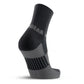 5" Crew Height Trail Running Sock (Black/Gray) - Chief Miller Apparel