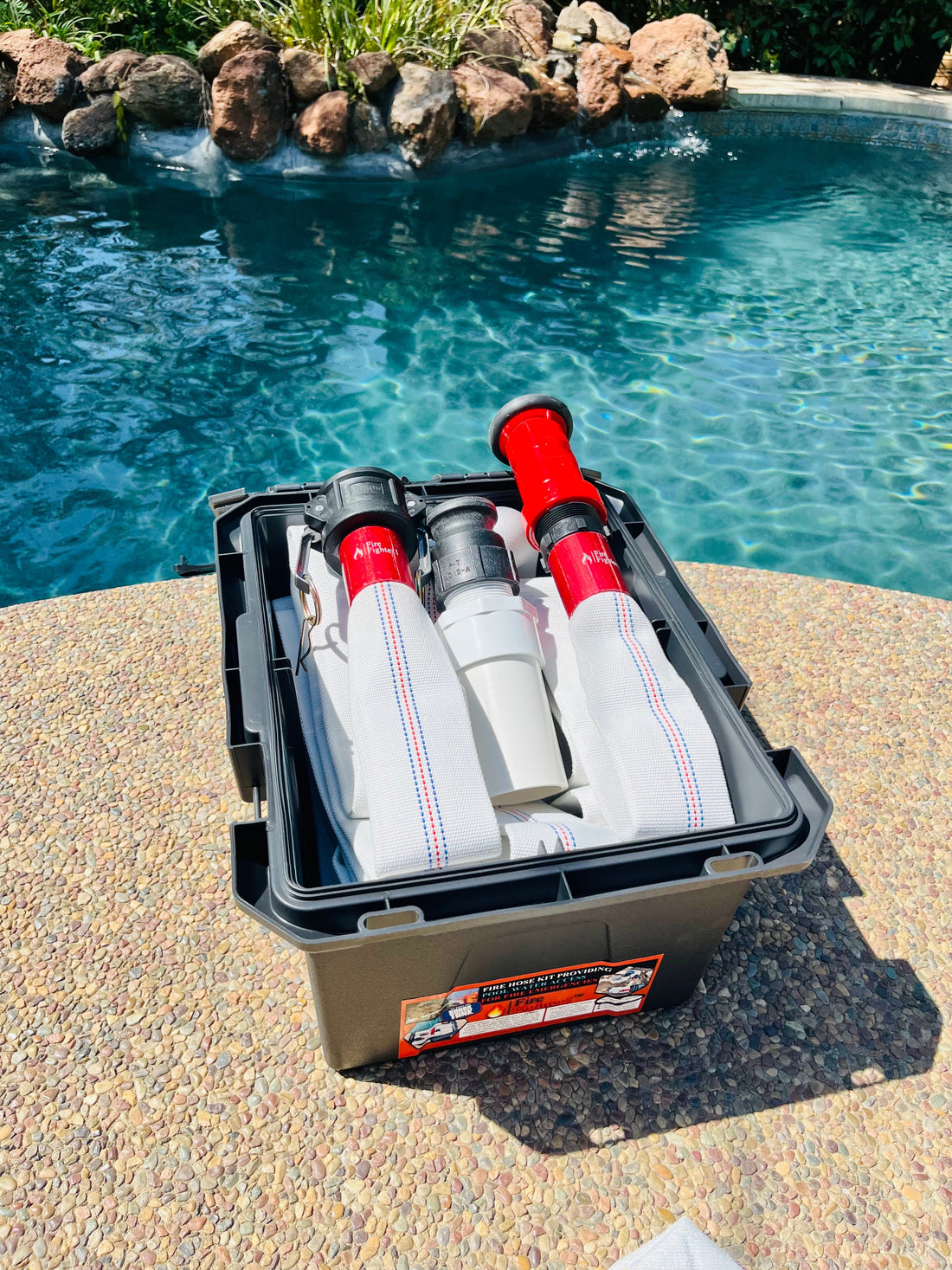 50Ft Fire Hose System