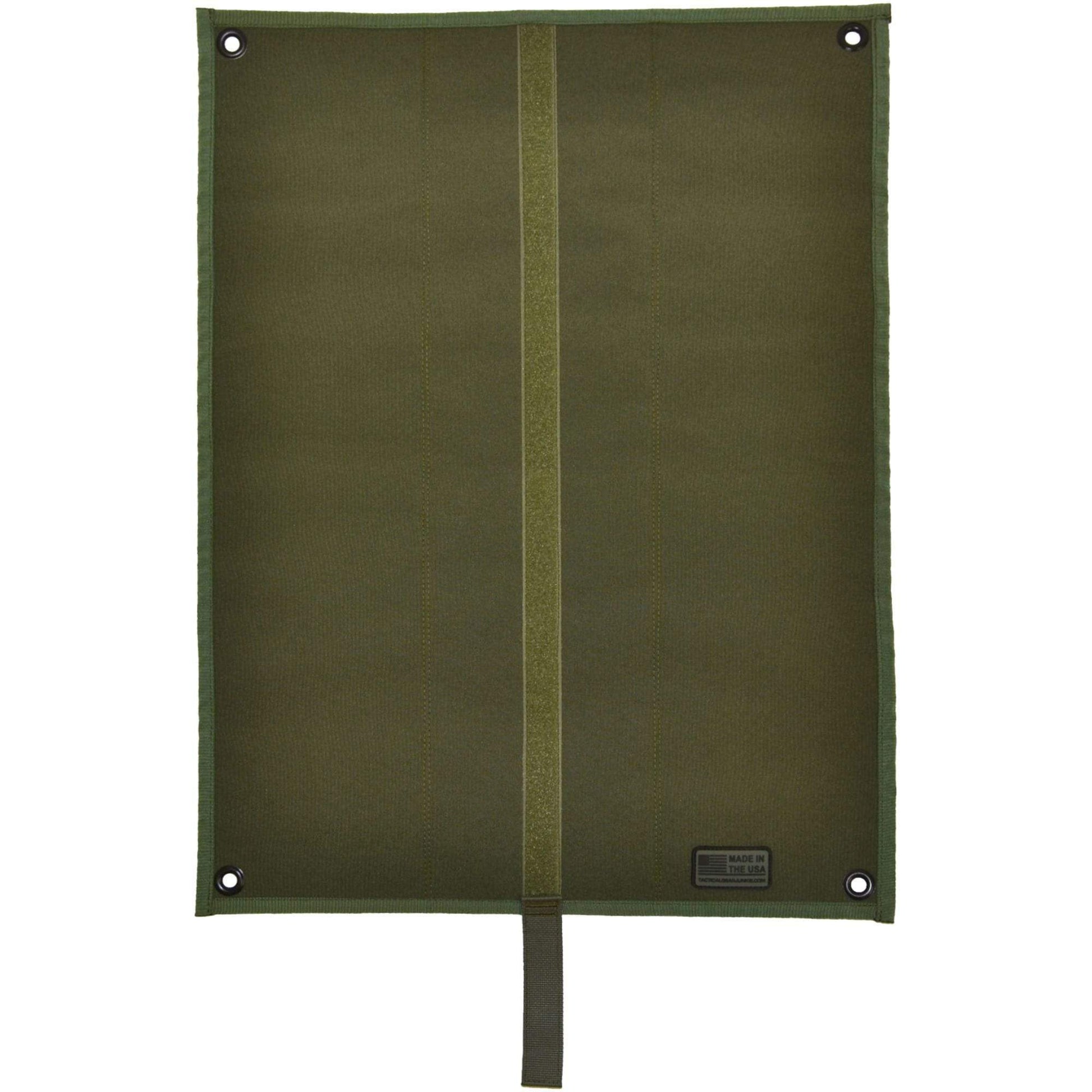 Casual layout of Tactical Patch Mat with vibrant patches and tactical designs.