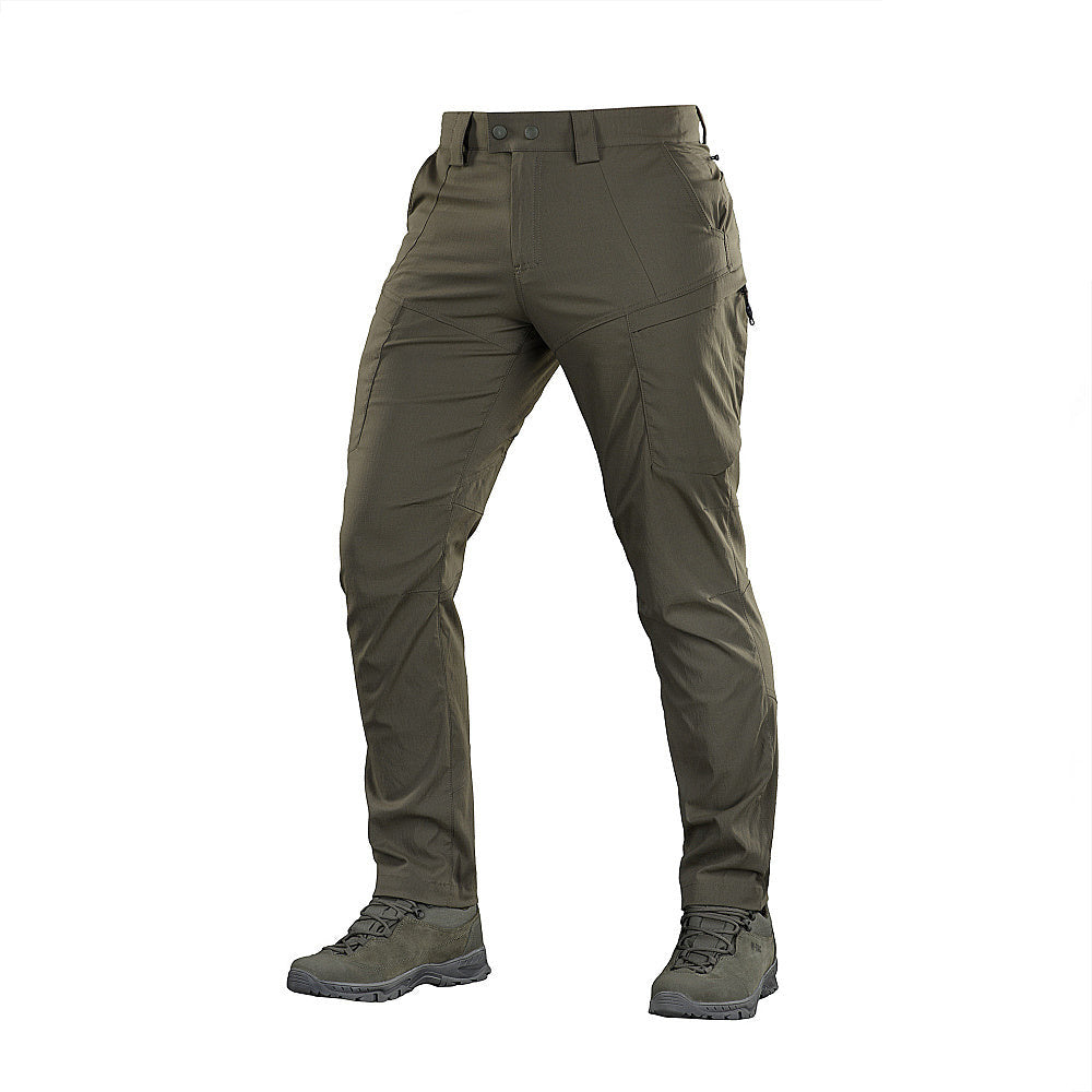 M-Tac Tactical Pants Sahara Flex Light showcasing innovative breathable fabric for summer wear.
