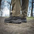 M-Tac Tactical Pants Sahara Flex Light in action, perfect for both urban wear and outdoor activities.