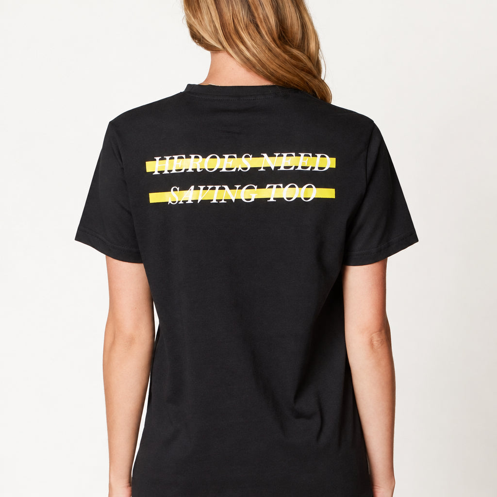 Stigma-Breaking Tee- Gold Line - view 3