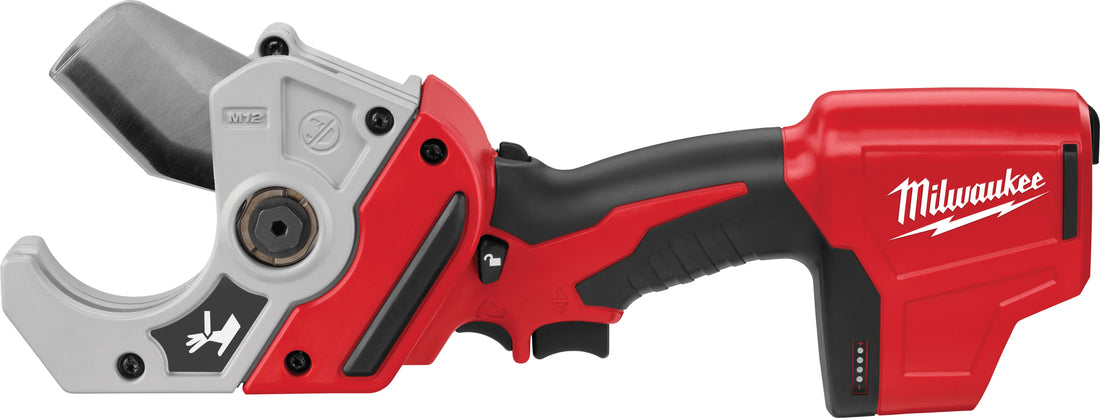 Milwaukee 2470-20 M12 cordless PVC shear with offset stainless steel blade