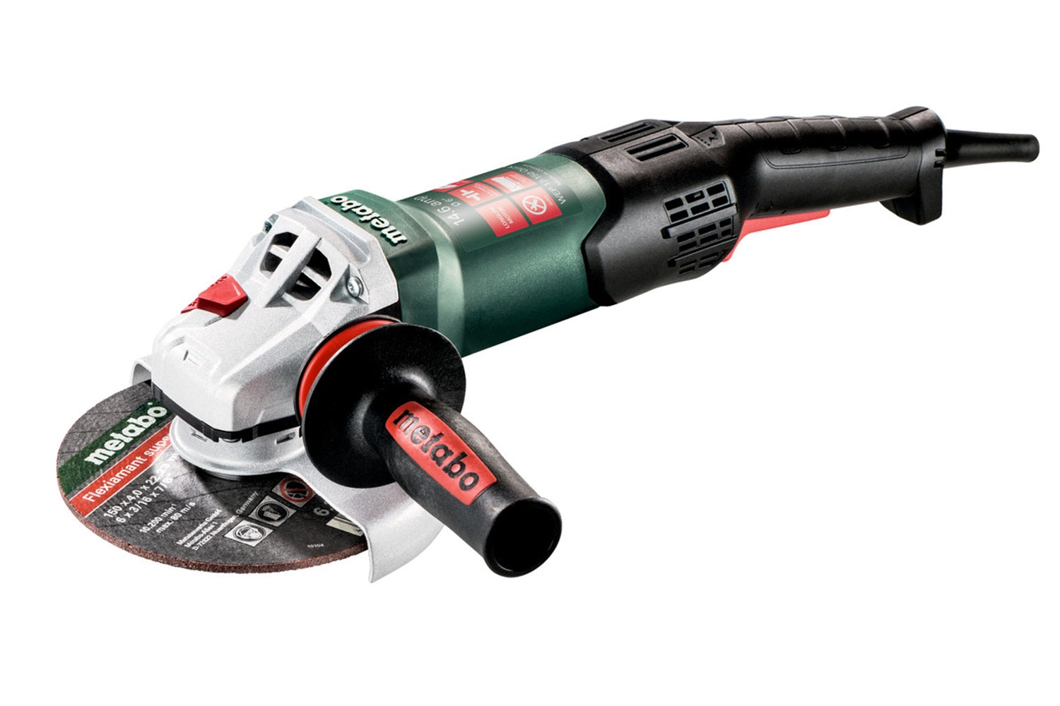 Metabo 601078420 6-Inch angle grinder with tool-free adjustable guard