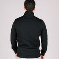 Model wearing the Durable Quarter Zip, demonstrating its practicality for concealed carry apparel.