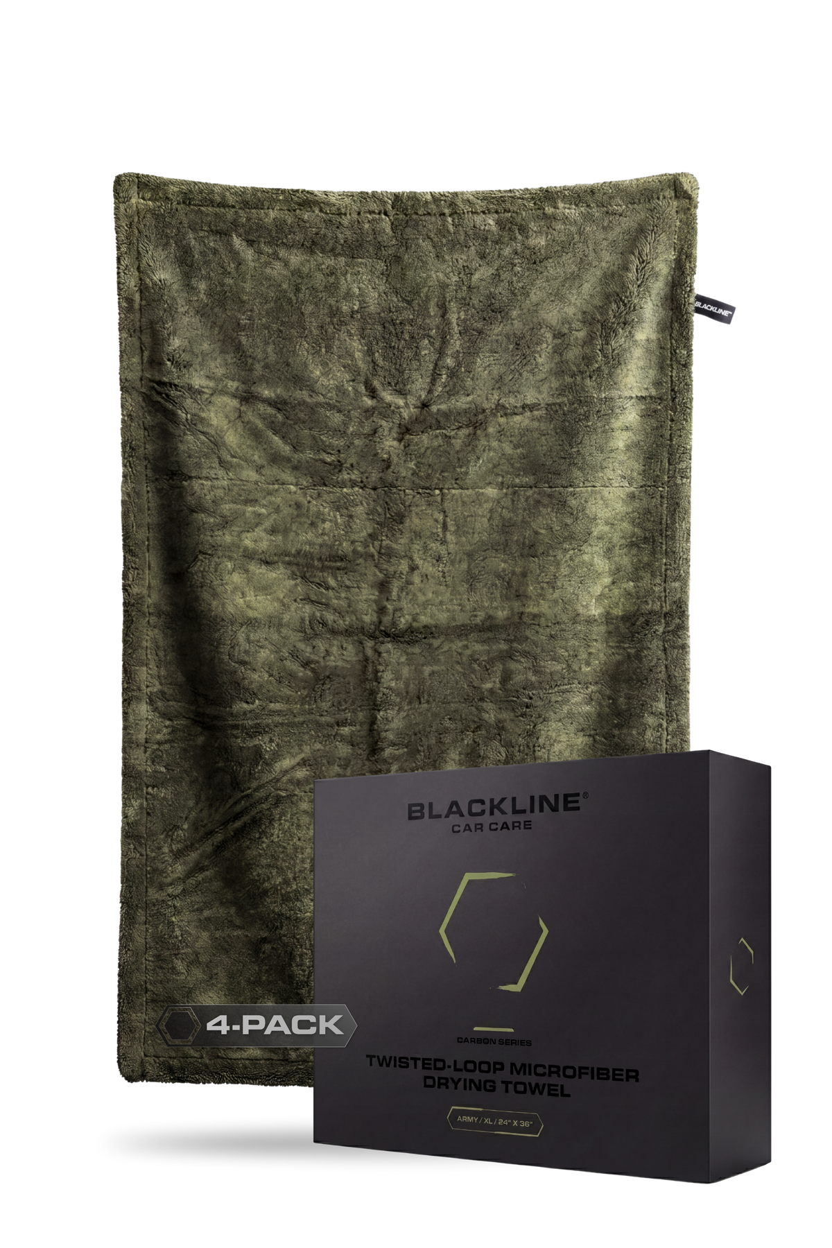 BLACKLINE® TWISTED-LOOP DRYING TOWEL in Army