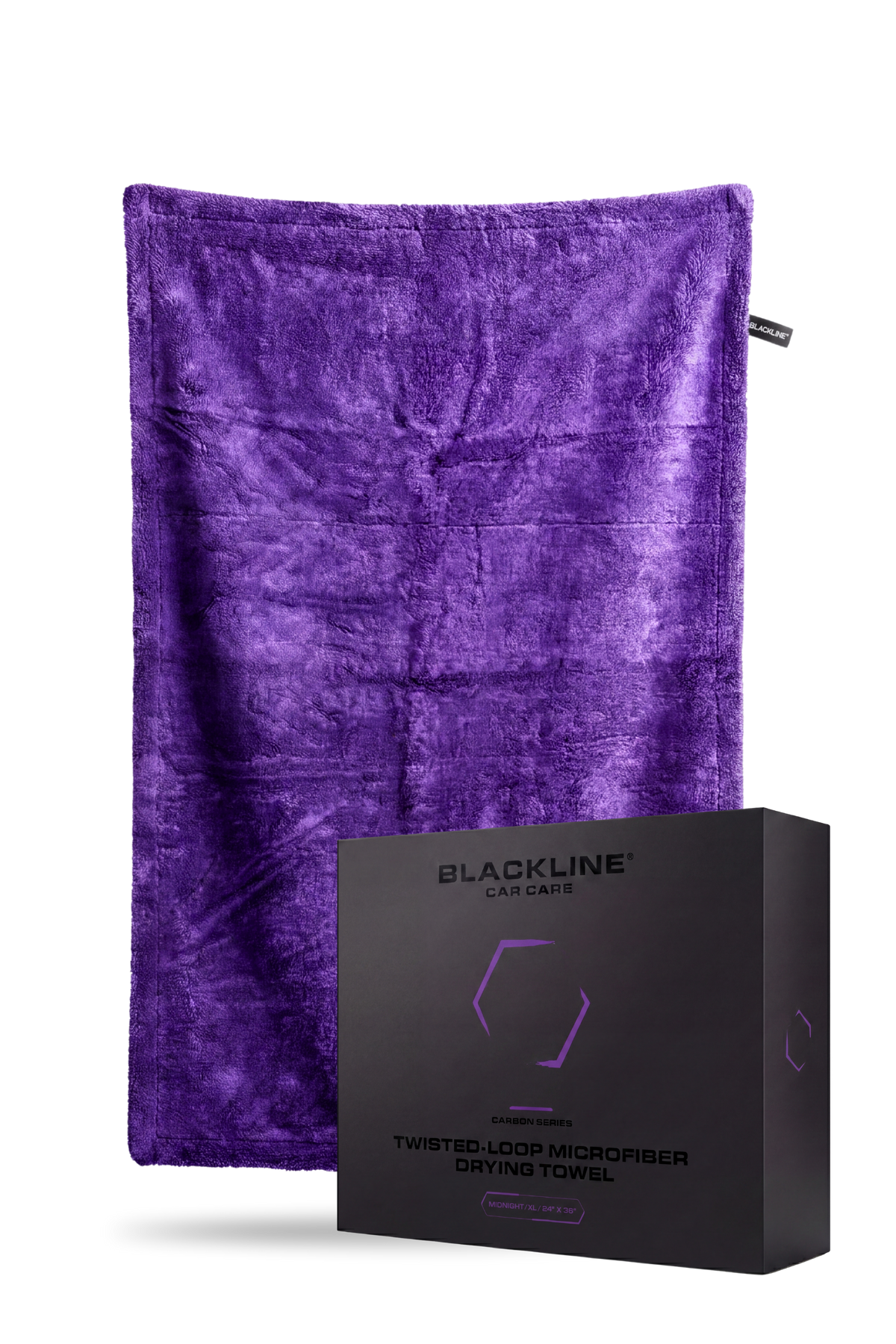 BLACKLINE® TWISTED-LOOP DRYING TOWEL in Midnight