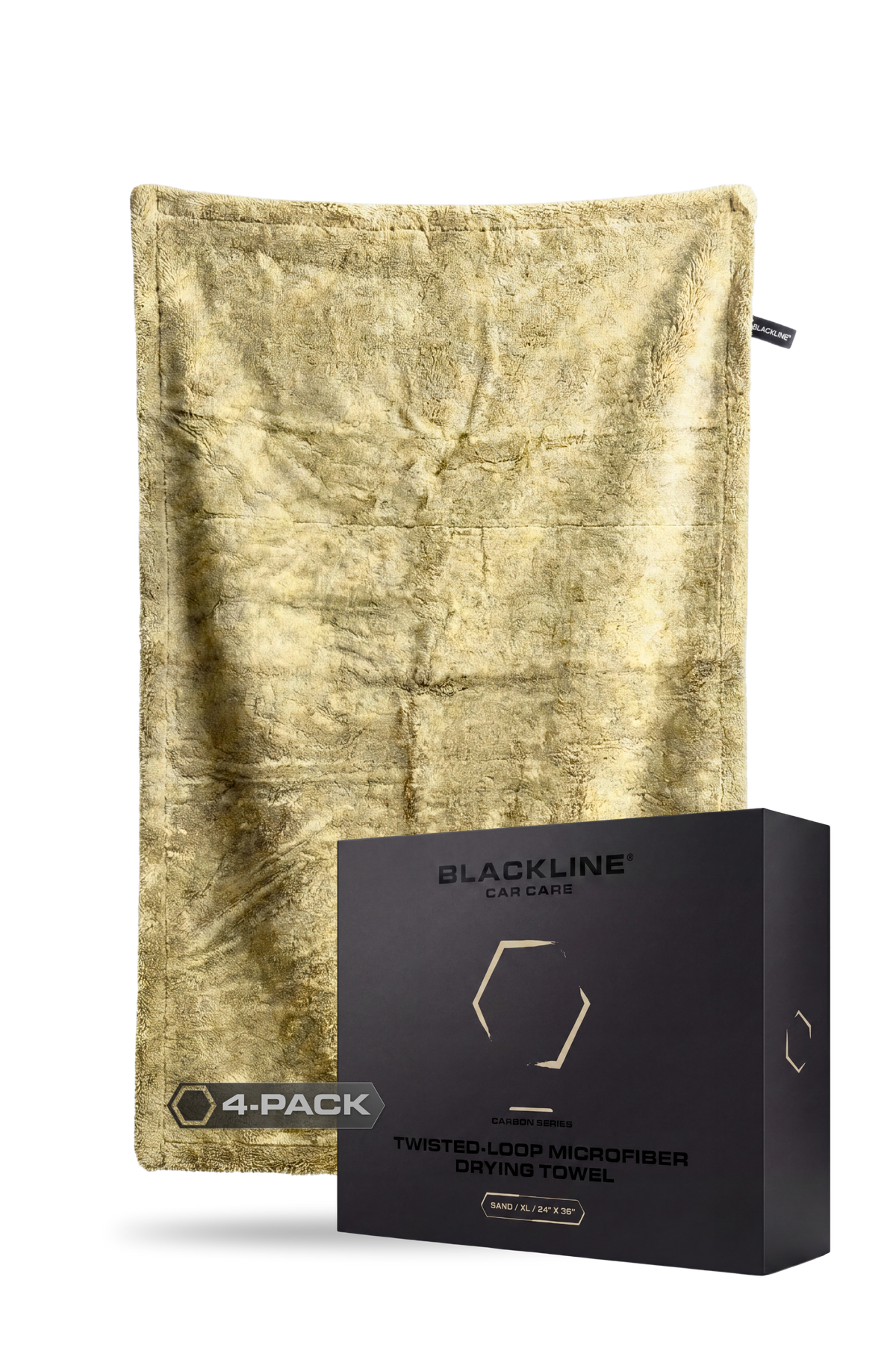 BLACKLINE® TWISTED-LOOP DRYING TOWEL in Sand