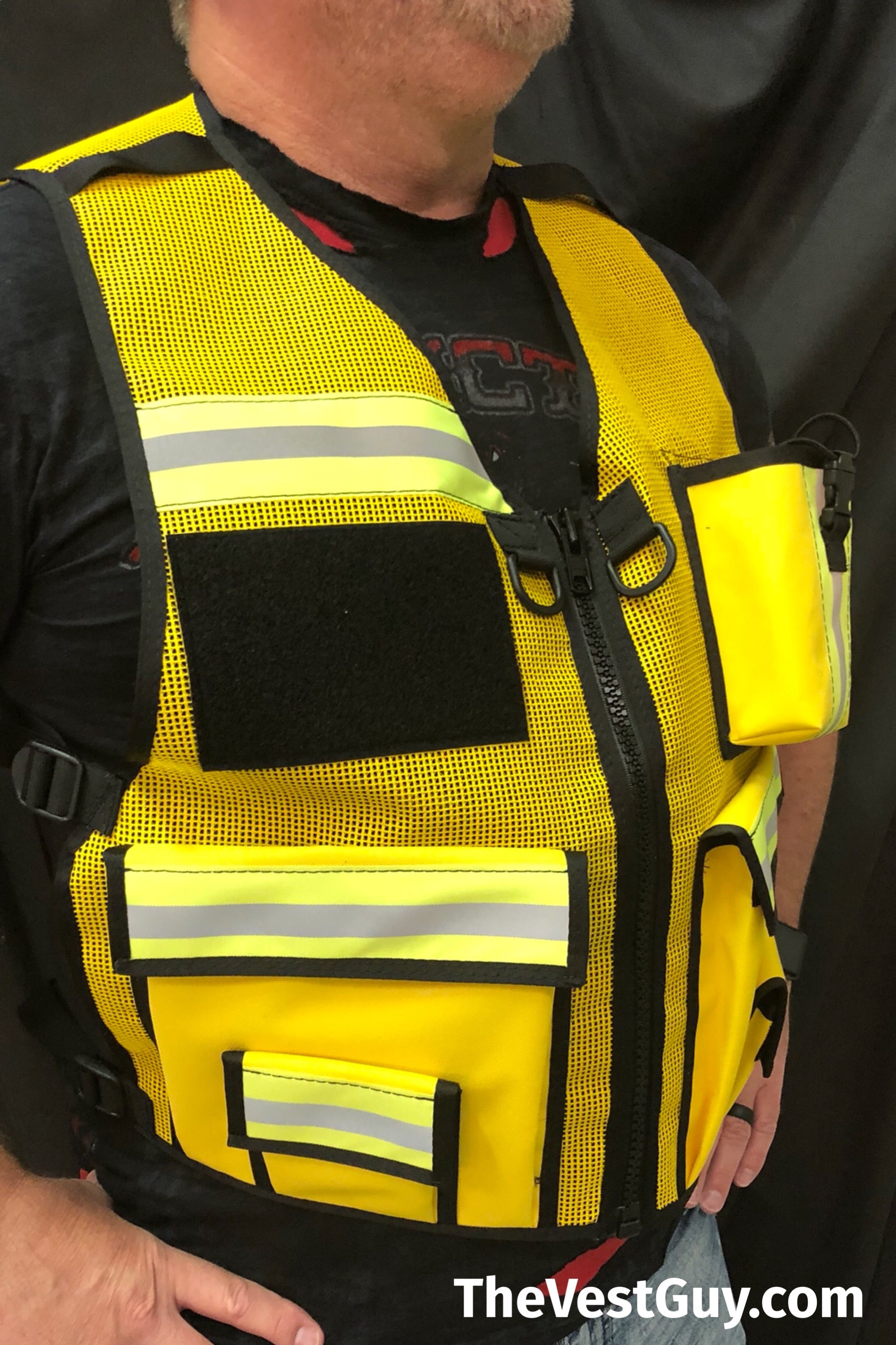 Reflective Safety Officer Vest