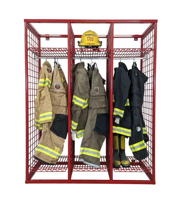 Circul-Air WMGL – Wall-Mounted Gear Locker for Fire Departments & First Responders
