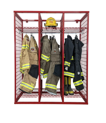 Circul-Air WMGL – Wall-Mounted Gear Locker for Fire Departments & First Responders