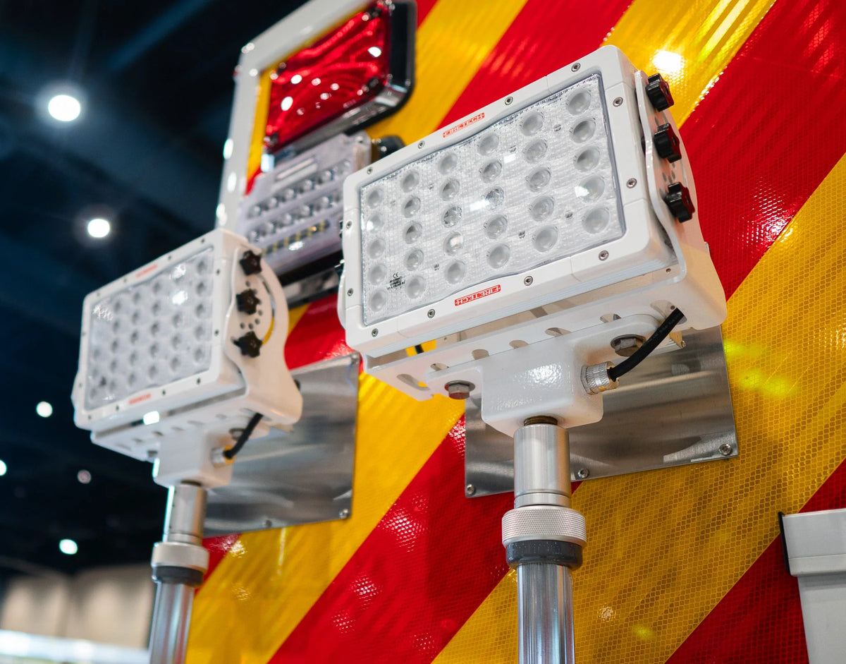 FireTech 20,000 Lumen Pole-Mounted LED Scene Light