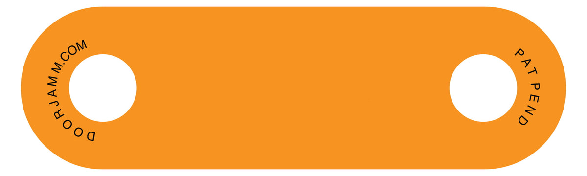 Plain DoorJamm (7 colors) in Orange