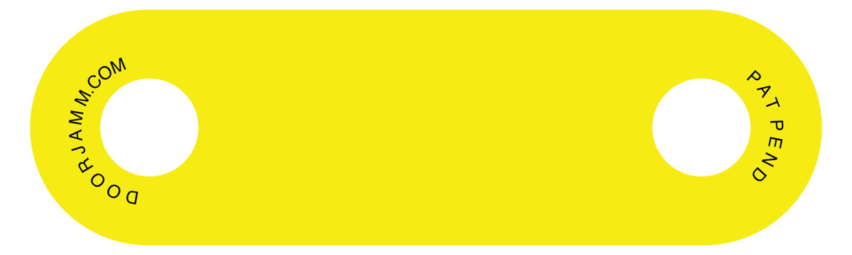 Plain DoorJamm (7 colors) in Yellow