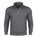 Durable Quarter Zip being worn outdoors, perfect for practical concealed carry apparel.