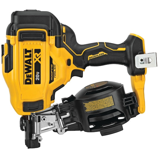 DEWALT DCN45RNB 20V cordless 15 degree roofing nailer bare tool