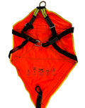 EZ DON Emergency Rescue Harness System displayed in action, showcasing its lightweight and quick deployment features as an essential emergency rescue harness.