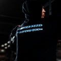 Stigma-Breaking Hoodie- Blue Line - view 4
