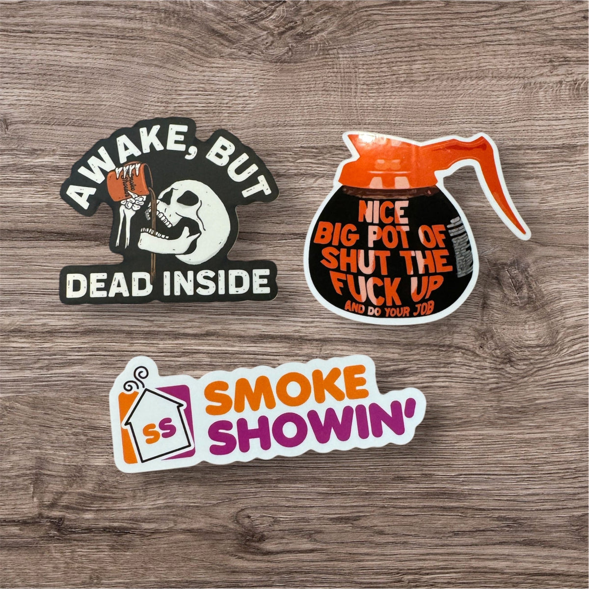 Smoke 'em Sticker Smoke Showin Sticker Bundle