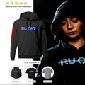 Stigma-Breaking Hoodie- Blue Line - view 6