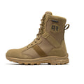 ROCKROOSTER Colmar Coyote 8 inch Suede Leather Waterproof Tactical & Military Boots AB500 with a focus on sturdy construction and innovative design.