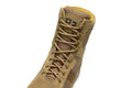ROCKROOSTER Colmar Coyote 8 inch Tactical & Military Boots AB500 highlighting the waterproof design and electrical shock protection features.