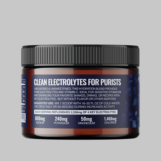 Raw Unflavored Electrolytes