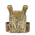 MUCTAC Plate Carrier 10x12 equipped with standard ballistic plates, offering reliable protection for tactical missions.