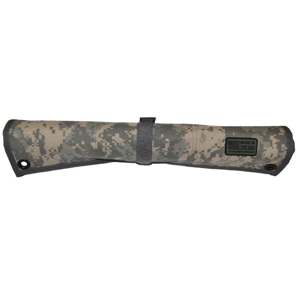 Tactical Patch Mat displayed indoors, highlighting its stylish design for patch collection.