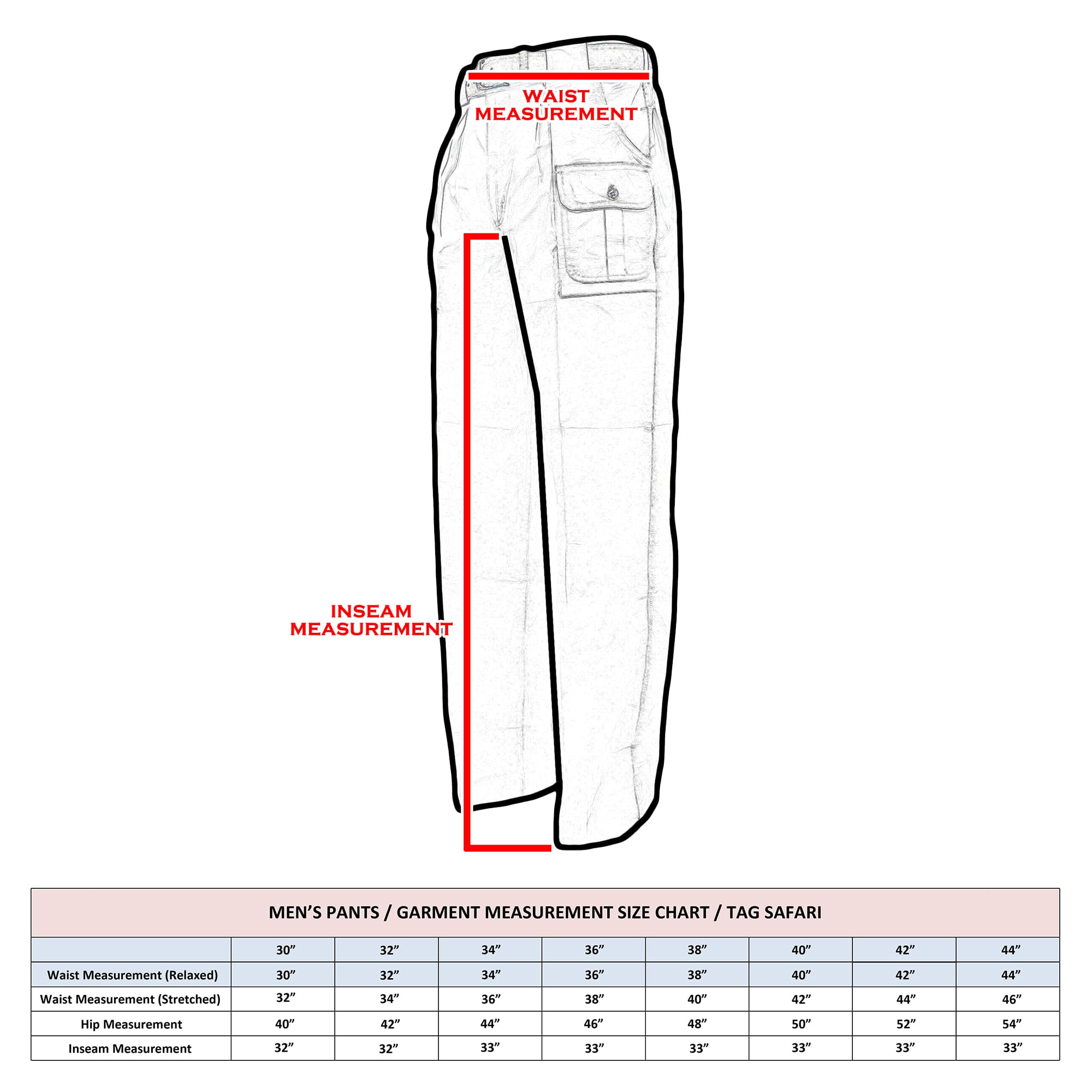 Men's Zip-Off Safari Convertible Pants