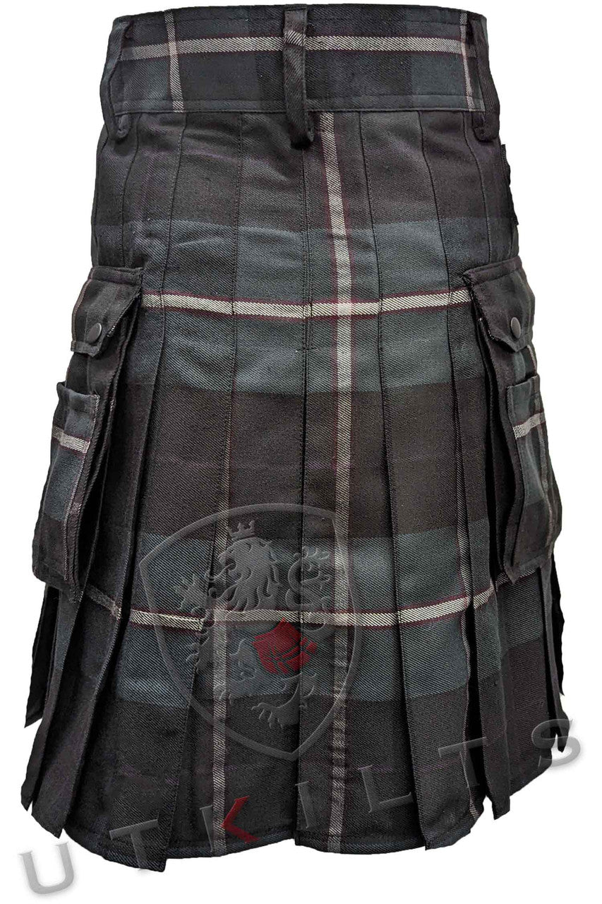 Standard Midnight Sea Tartan Utility Kilt