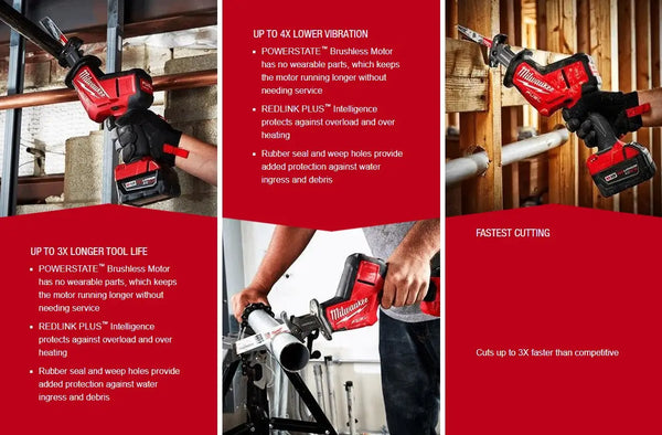 Milwaukee 2719-20 M18 FUEL Hackzall (Tool Only)